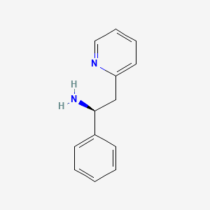 Chemical structure of Lanicemine