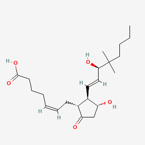 Chemical structure of 16,16-Dimethyl-pge2