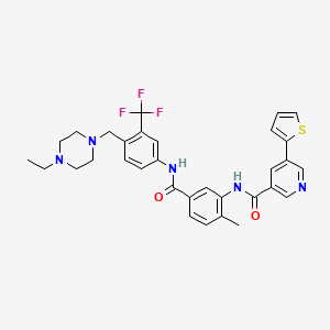 Chemical structure of ALW-II-41-27