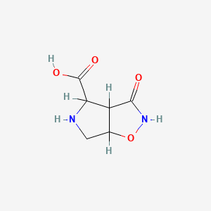 Chemical structure of (±)-HIP-A