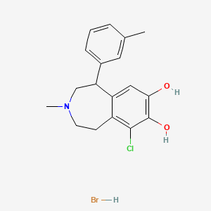 Chemical structure of SKF 83959 hydrobromide