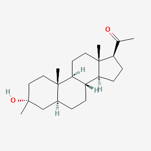 Chemical structure of Ganaxolone