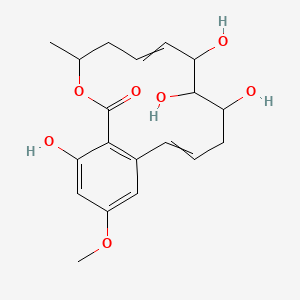 Chemical structure of LL-Z 1640-4