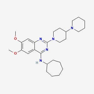 Chemical structure of C 021 dihydrochloride