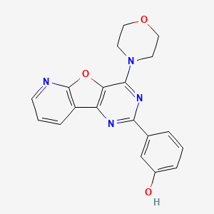 Chemical structure of PI-103
