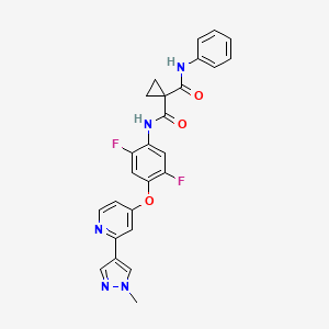 Chemical structure of DCC-2618