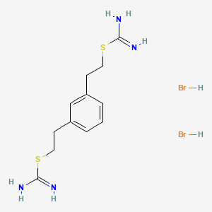 Chemical structure of 1,3-PBIT dihydrobromide