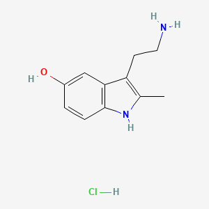 Chemical structure of 2-Methylserotonin hydrochloride