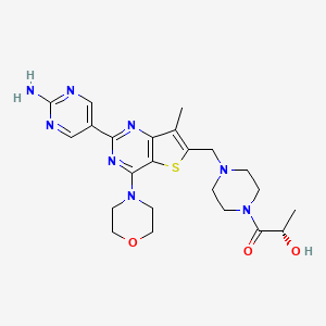 Chemical structure of Apitolisib