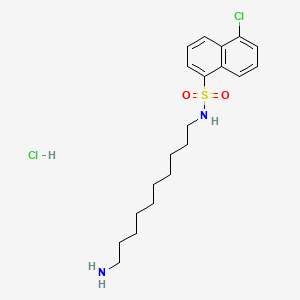 Chemical structure of A-7 hydrochloride