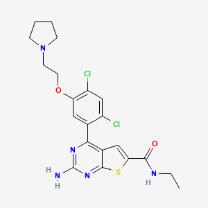 Chemical structure of NVP-BEP800