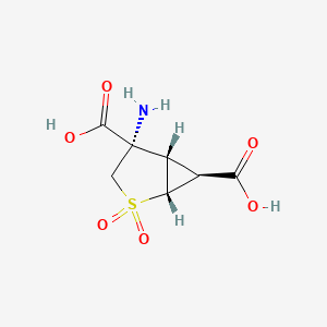 Chemical structure of LY404039