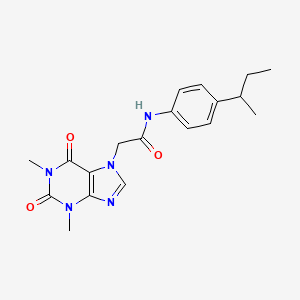 Chemical structure of TCS 5861528