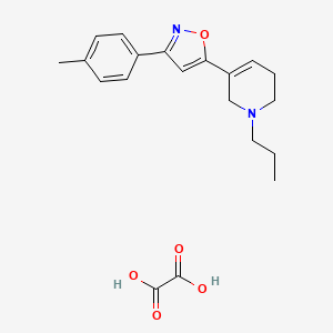 Chemical structure of PD 144418 oxalate