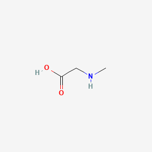 Chemical structure of Sarcosine