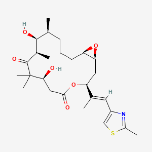 Chemical structure of Epothilone A