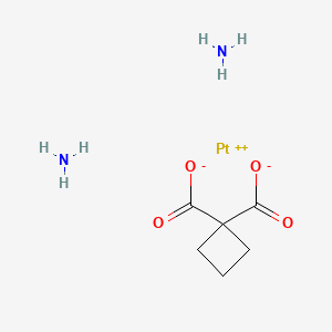 Chemical structure of Carboplatin