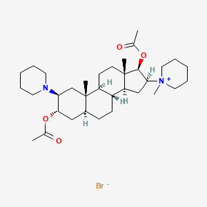 Chemical structure of Vecuronium Bromide