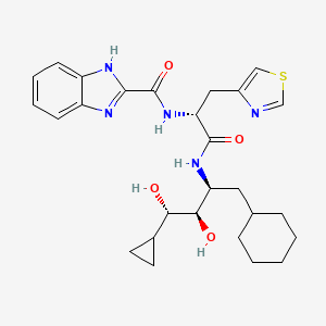 Chemical structure of Ro 0437626