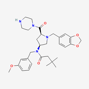 Chemical structure of CUR 61414