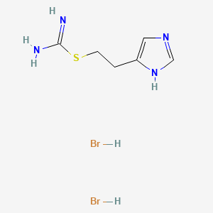 Chemical structure of Imetit dihydrobromide