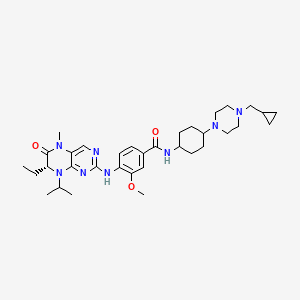 Chemical structure of Volasertib