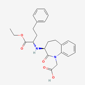 Chemical structure of Benazepril