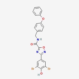 Chemical structure of IOWH-032