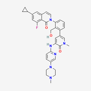 Chemical structure of RN486