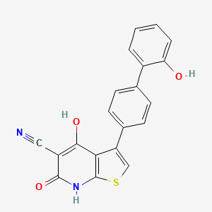 Chemical structure of A-769662