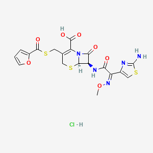 Chemical structure of Ceftiofur HCl