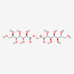 Chemical structure of Calcium Gluceptate