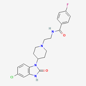Chemical structure of Halopemide