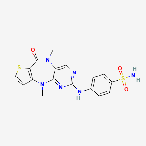 Chemical structure of XMU-MP-1