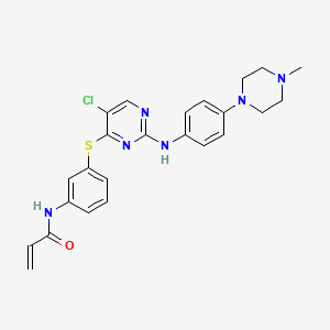 Chemical structure of WZ8040