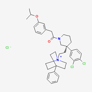 Chemical structure of SR 140333