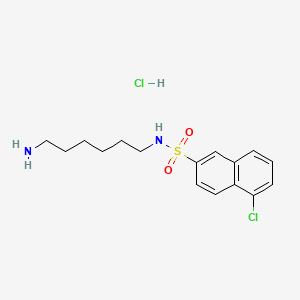 Chemical structure of W-9 hydrochloride