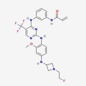 Chemical structure of CNX-2006
