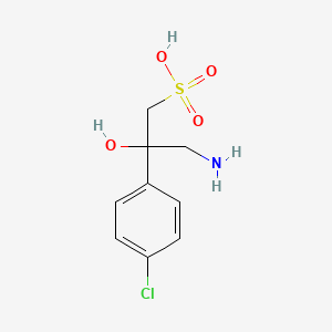 Chemical structure of 2-Hydroxysaclofen