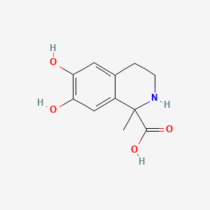 Chemical structure of Salsolinol-1-carboxylic acid
