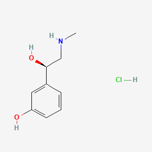 Chemical structure of Phenylephrine HCl