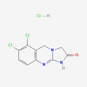Chemical structure of Anagrelide HCl