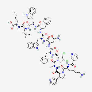 Chemical structure of Spantide I