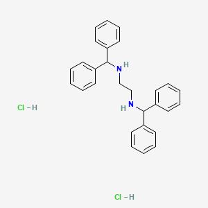 Chemical structure of AMN 082 dihydrochloride