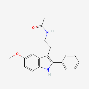 Chemical structure of 2-Phenylmelatonin