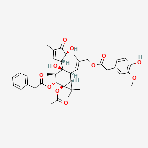 Chemical structure of PPAHV