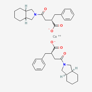 Chemical structure of Mitiglinide Calcium