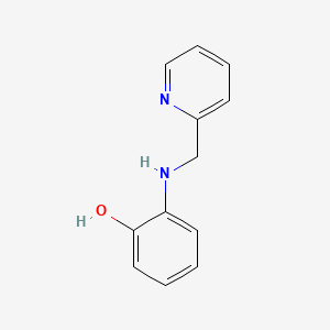 Chemical structure of 2-Pmap