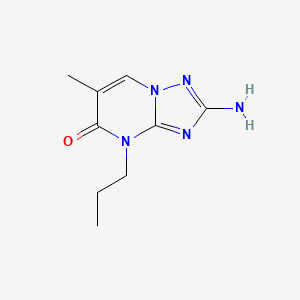 Chemical structure of ICI 63197