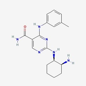 Chemical structure of PRT-060318